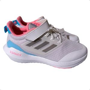 Adidas EQ21 Bounce Run 2.0 Junior Girls Running Shoes Size: 3 (Little Girl)